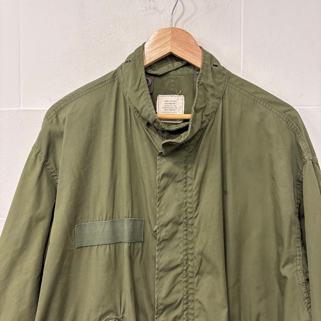 80's 미군 오리지널 M65 피쉬테일 개파카 상품이미지3