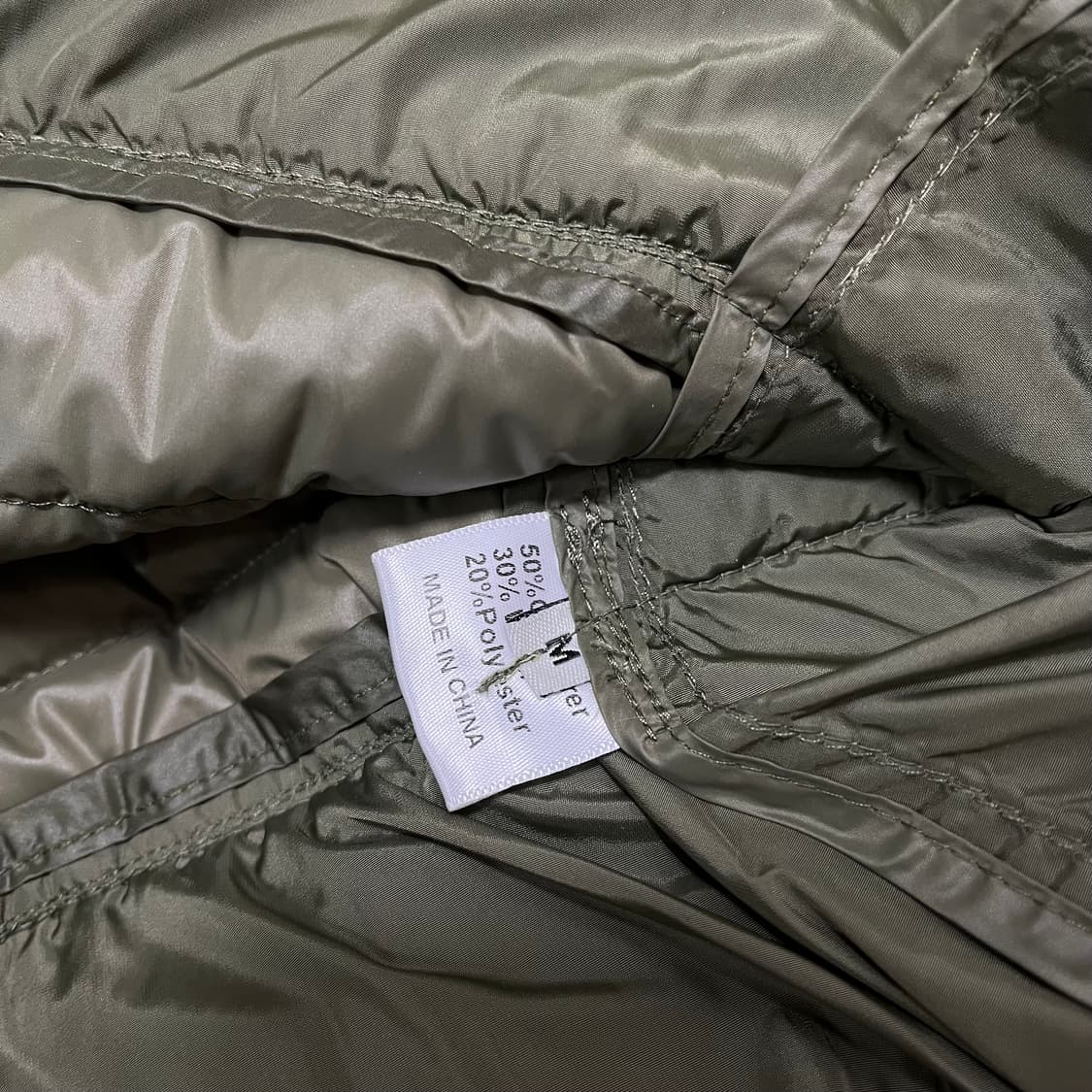 여성 패딩 집업 니트 가디건 M 상품이미지5