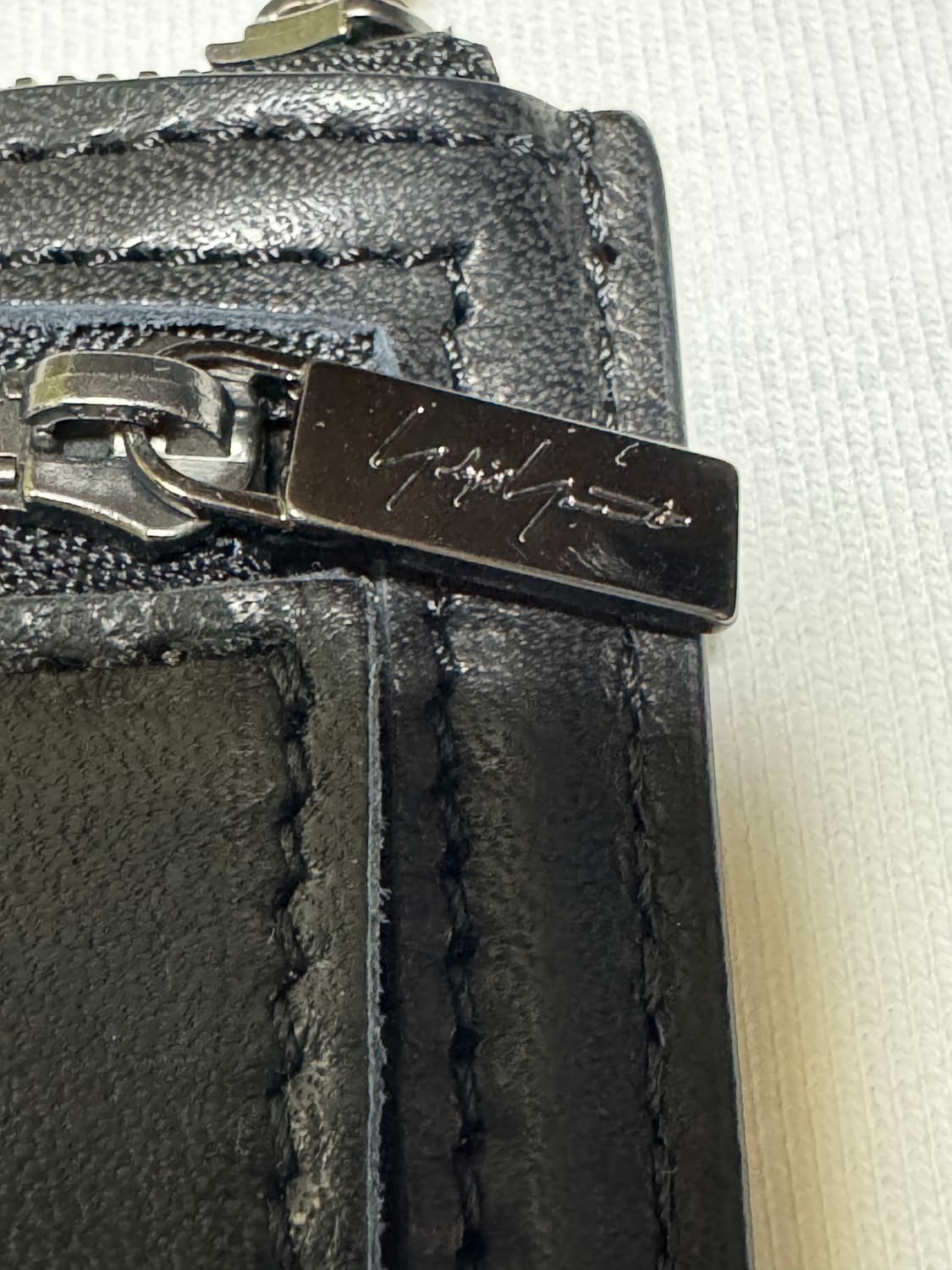 요지 야마모토(Yohji Yamamoto) 아카이브 미니 레더 월렛 상품이미지4