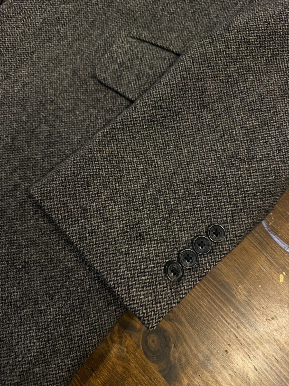 브룩스브라더스 트위드패브릭 체스터필드 코트 105 상품이미지6