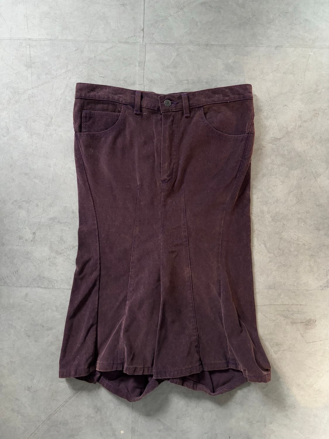 Junya Watanabe 준야 와타나베 퍼플 팬츠 스커트 상품이미지1