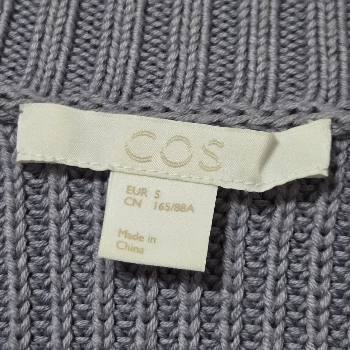코스 코튼 브이넥 니트 / 여성 니트/ 여자 니트  상품이미지4