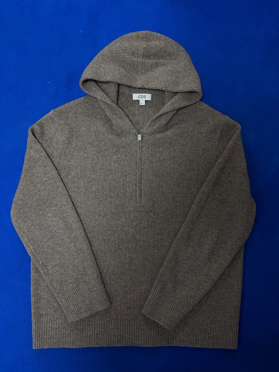 COS 코스 니트 집업 후디 상품이미지1