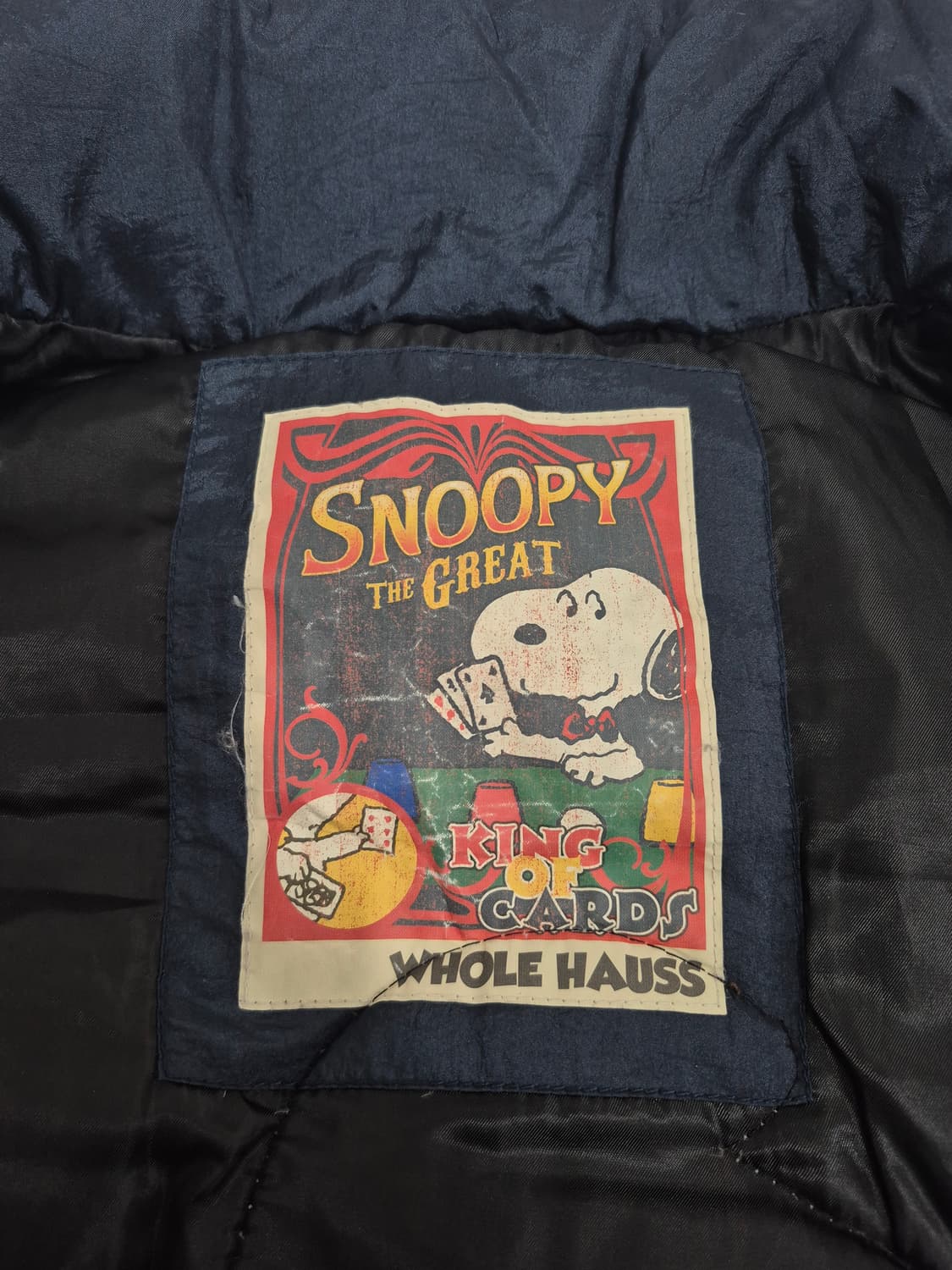 홀 하우스 더 스머프 덕다운 패딩 조끼 남성 105사이즈 상품이미지6