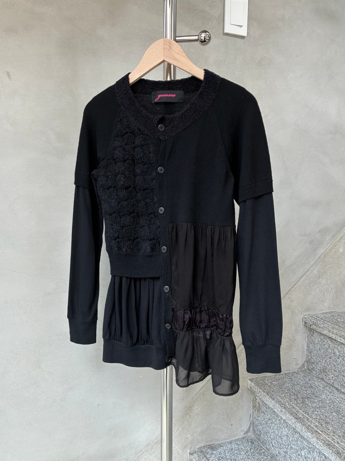 고무 GOMME 가디건 상품이미지1