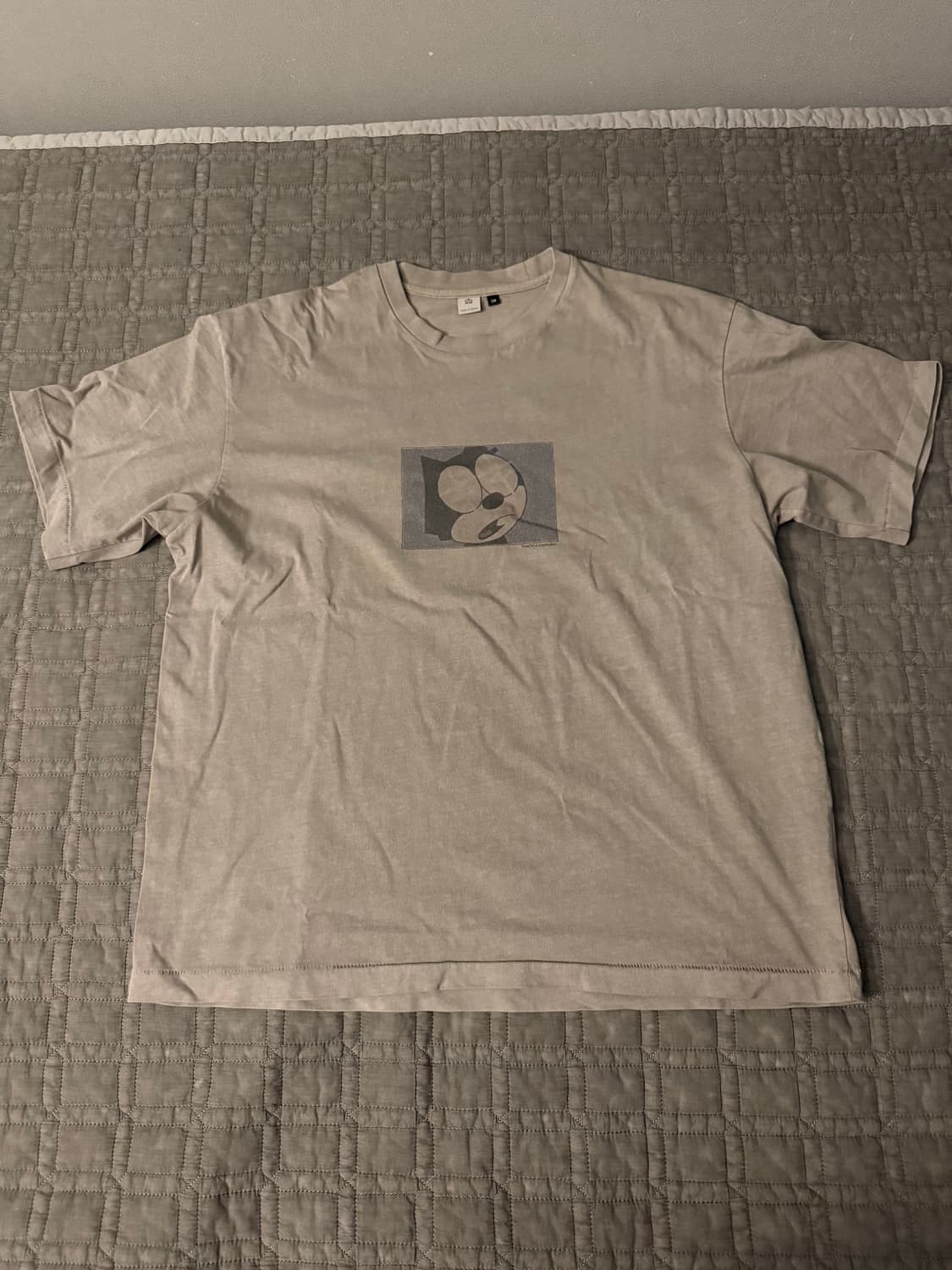 3) 폴리테루 캐피탈 빈티지 그레이 반팔 상품이미지1