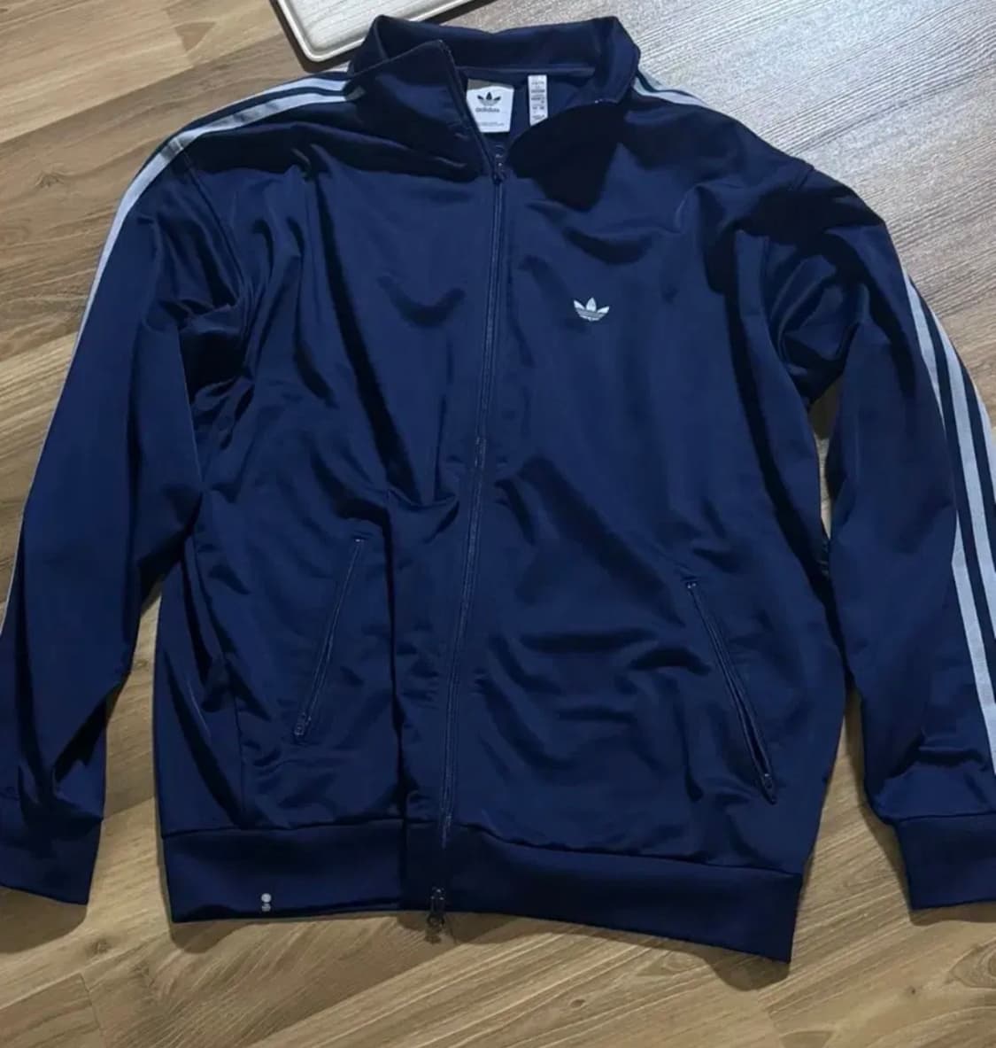 아디다스 삼선 트랙탑 네이비 (L) 상품이미지3