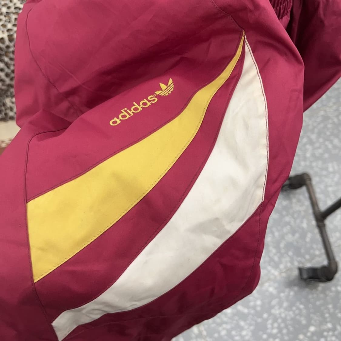 아디다스 레트로 윈터스포츠 버건디와인 점프수트 스키복 EEL C08791 상품이미지6