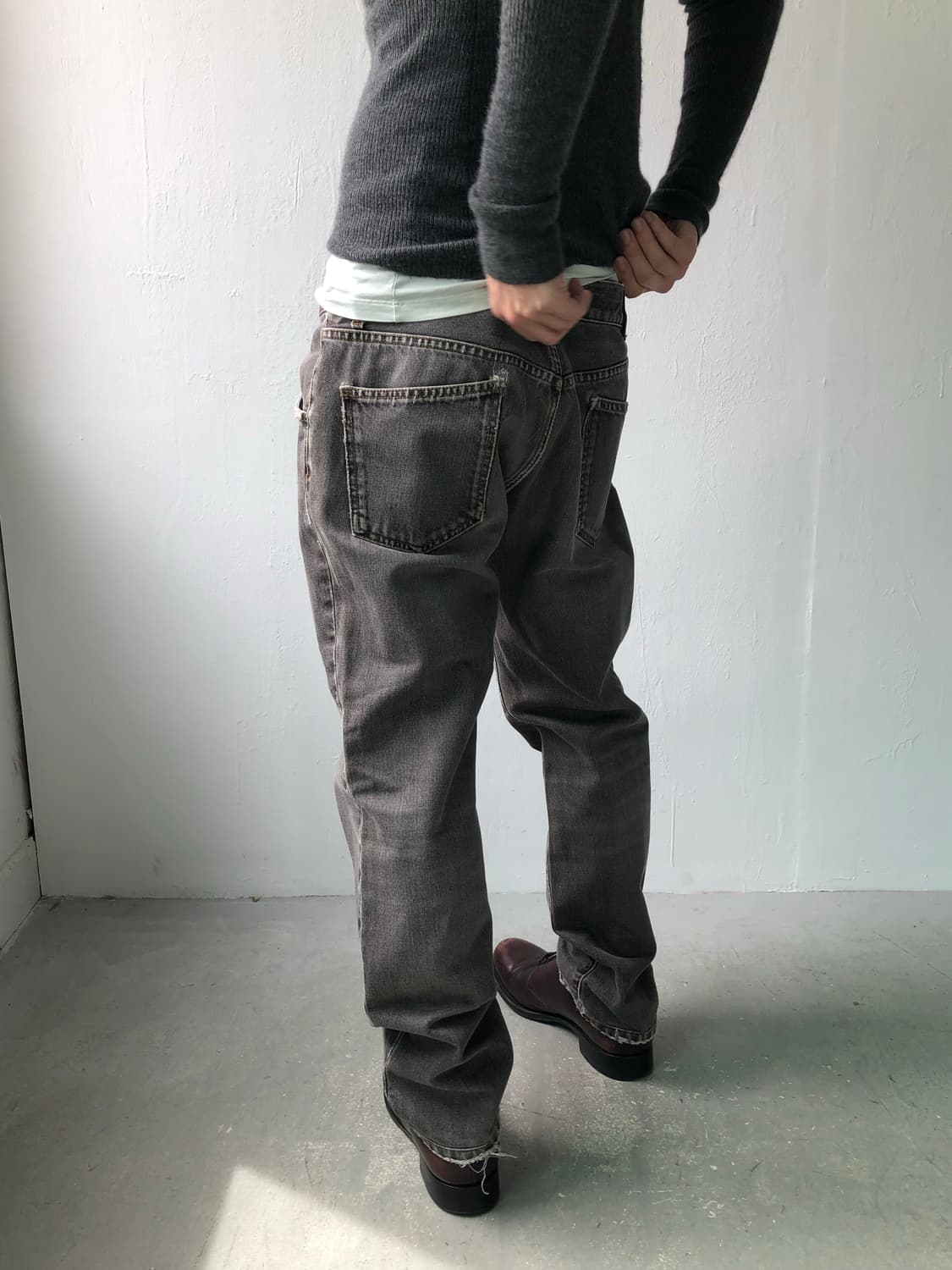 돌체앤가바나 워싱 레귤러 진 상품이미지1