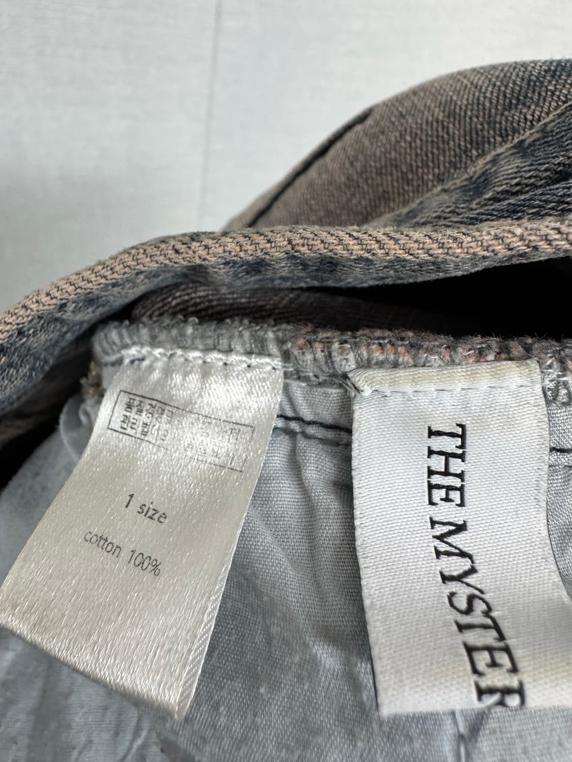 더미스테리어스호텔 데님 팬츠 상품이미지6