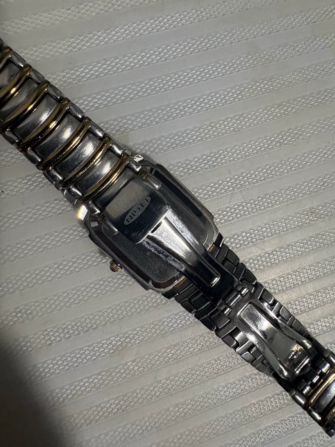 엘진 elgin 빈티지 쿼츠 손목시계 금장 상품이미지2