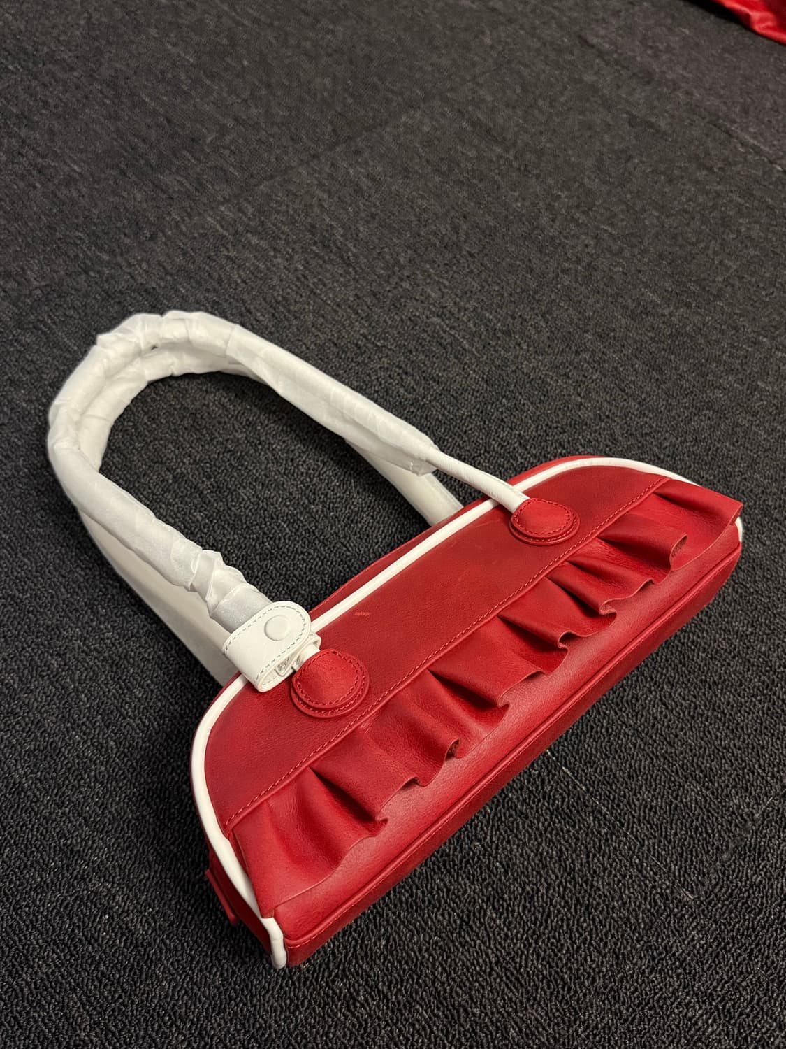 마지셔우드 레드 미니 보스턴백 상품이미지6