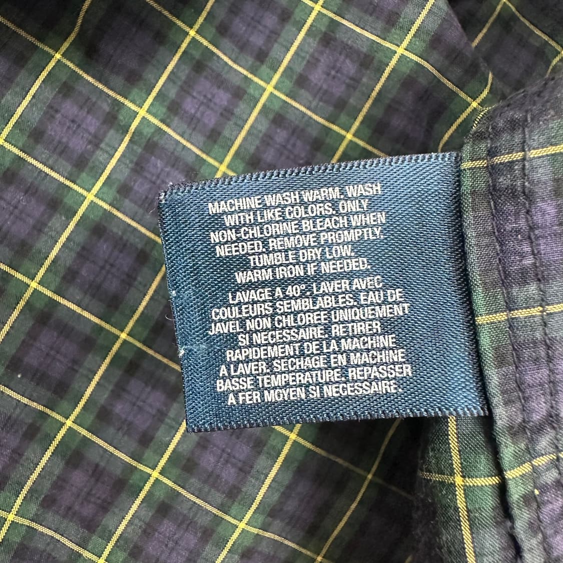 폴로랄프로렌 체크셔츠 상품이미지4