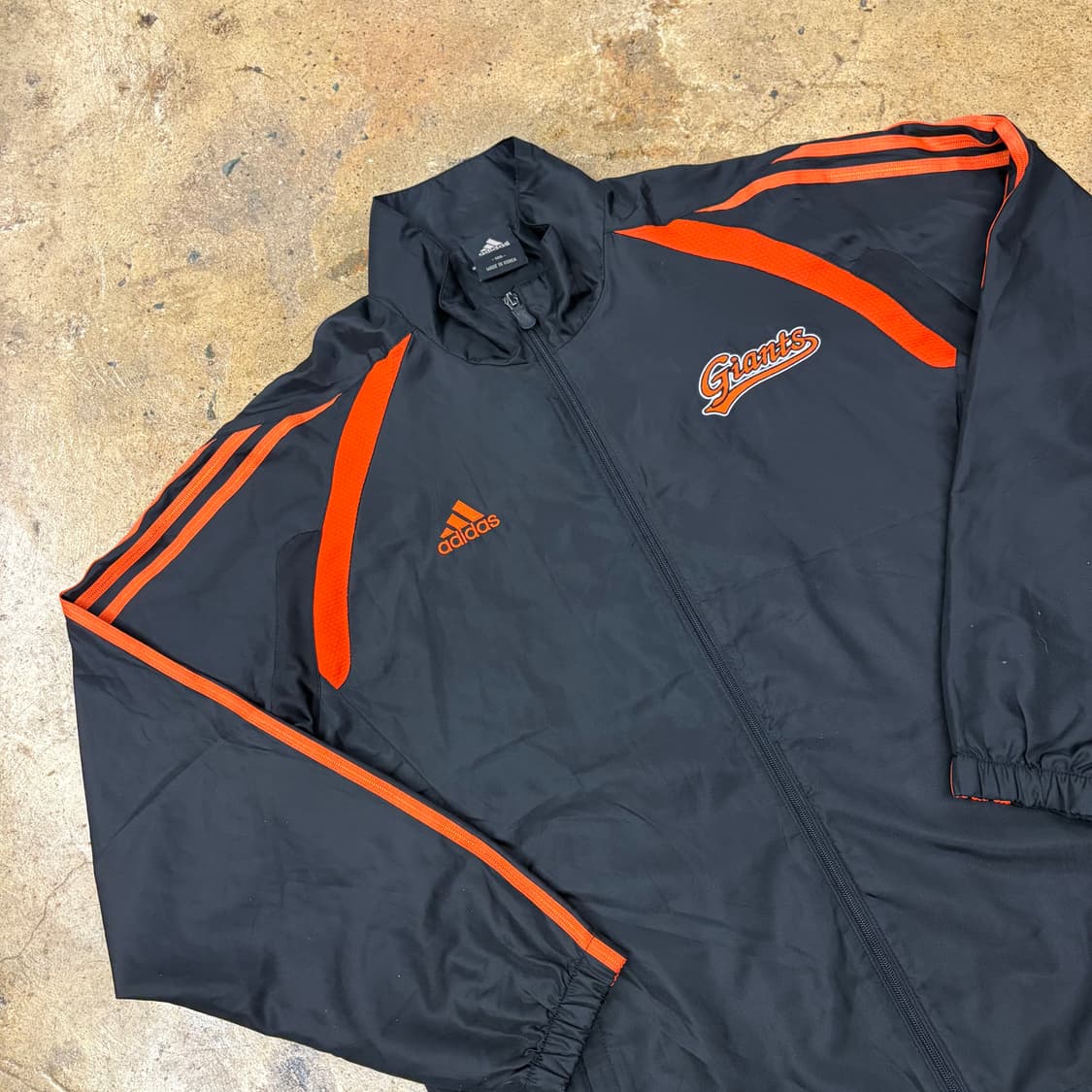 [정품/105] 아디다스 롯데자이언츠 바람막이 자켓 b18 상품이미지1