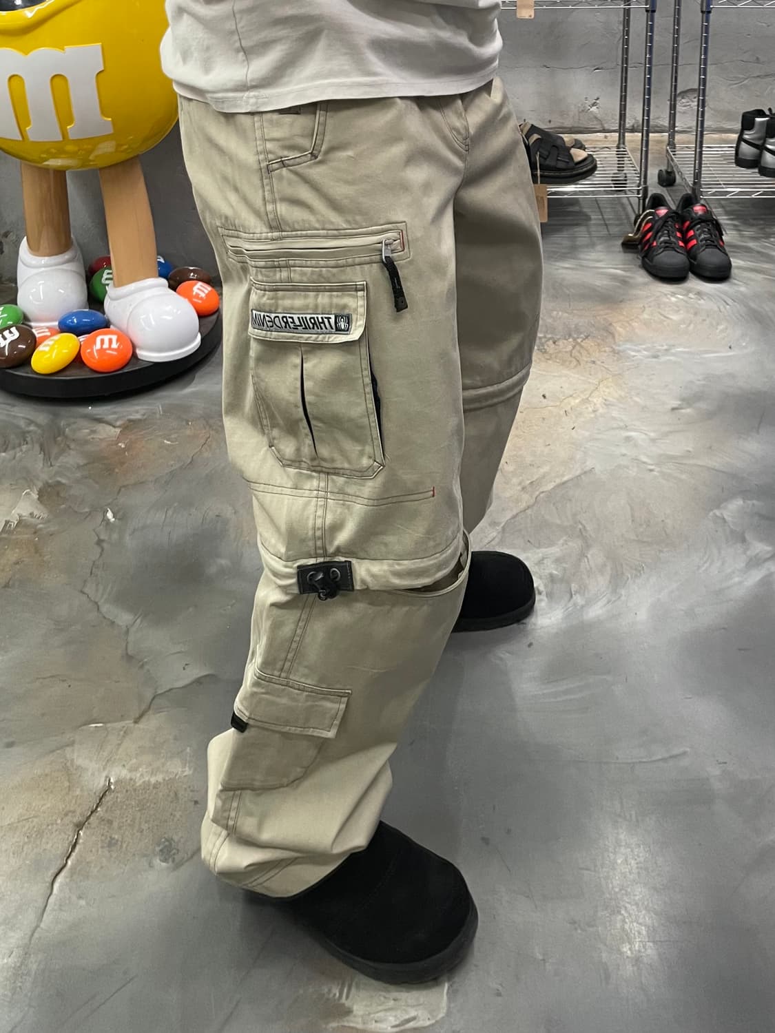 스릴러 컨버터블 와이드 카고팬츠 상품이미지8