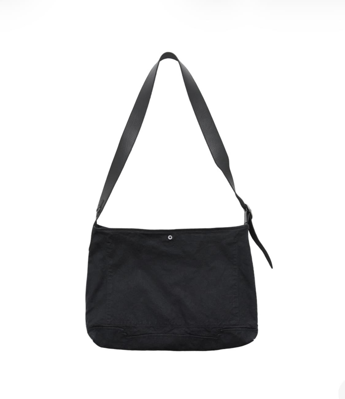 폴리테루 1011 플뢰르 패치드 크로스백 워시드 블랙 상품이미지2