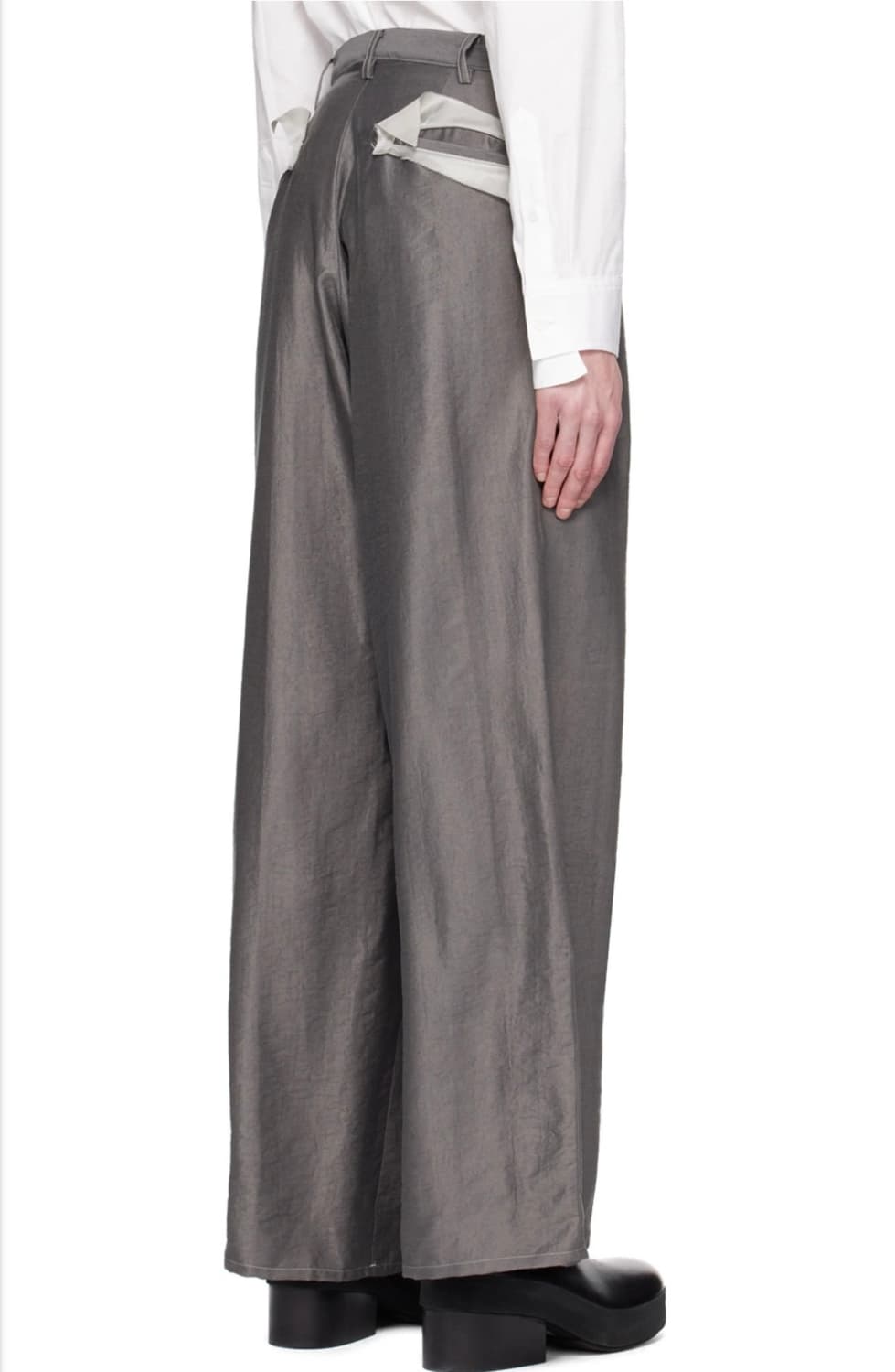 설밤(sulvam) 그레이 슬랙스 32 size 상품이미지3