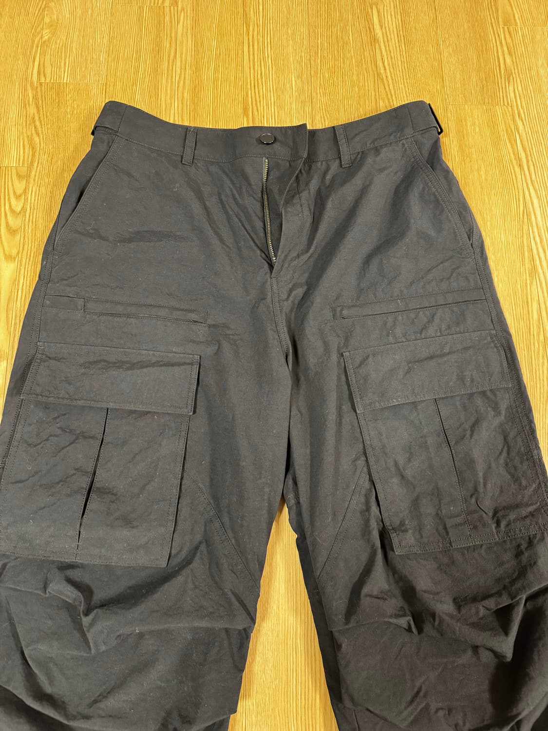 23FW 준지 블랙 카고 팬츠 48 JC3821P325 상품이미지2