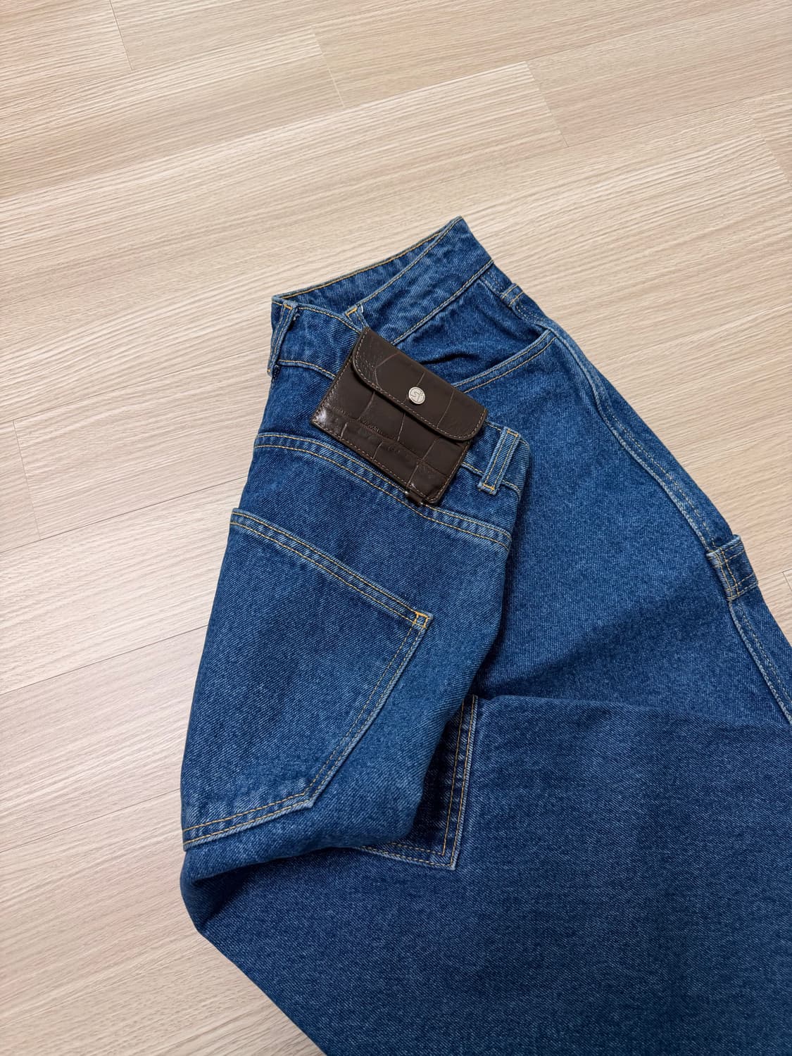 삭스파츠 진청 데님 상품이미지1