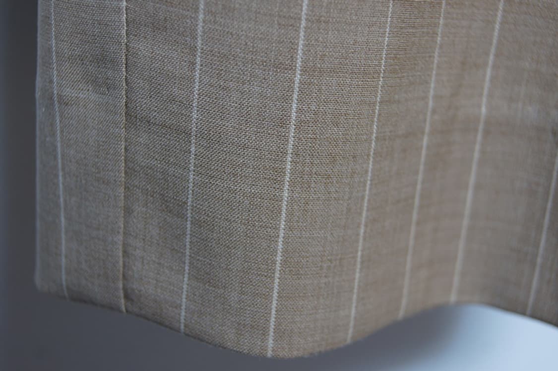 Max Mara 정품 스트라이프 핀턱 슬랙스 베이지 40 상품이미지5