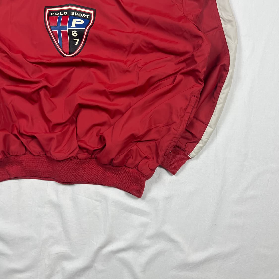 90‘s 폴로스포츠 polo sport 빅 쉴드 웜업 맨투맨 상품이미지4