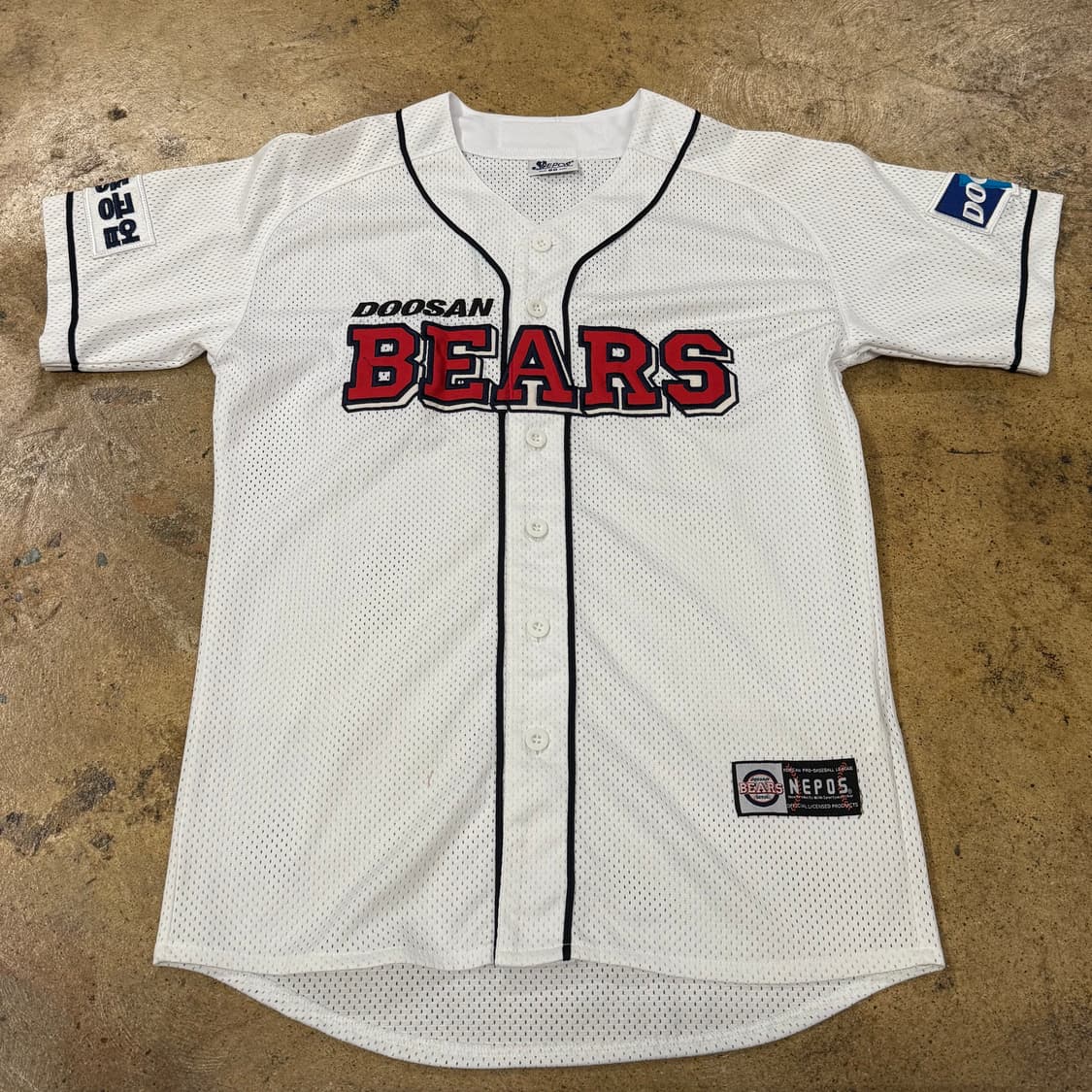[ 90 ] 두산베어스 반팔 야구 유니폼 b10 상품이미지2