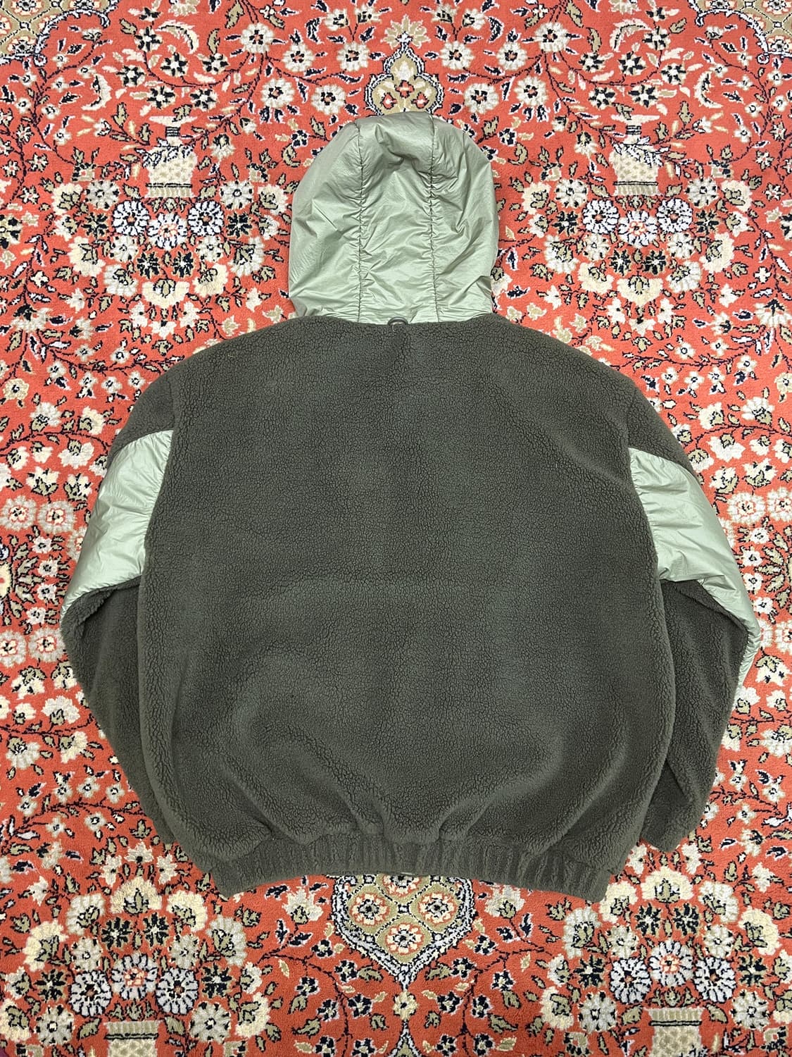 [M] 라퍼지스토어 그린 후드 플리스 자켓 상품이미지2