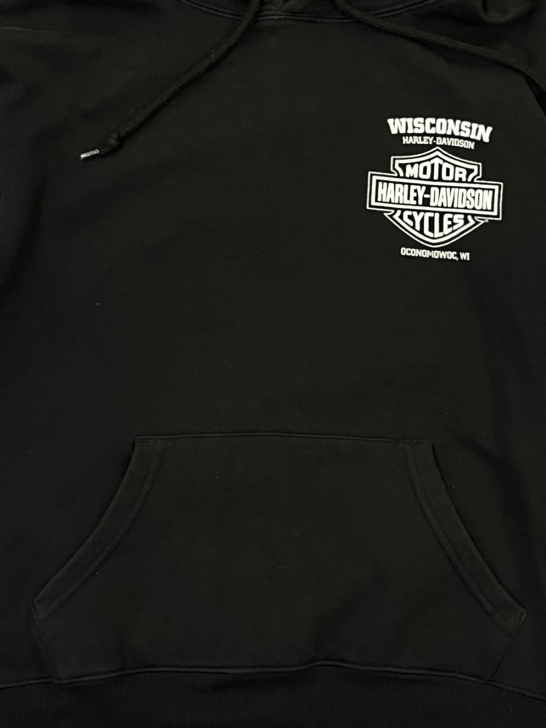 할리데이비슨 프린팅 후드티 블랙 S #csz1752 상품이미지7
