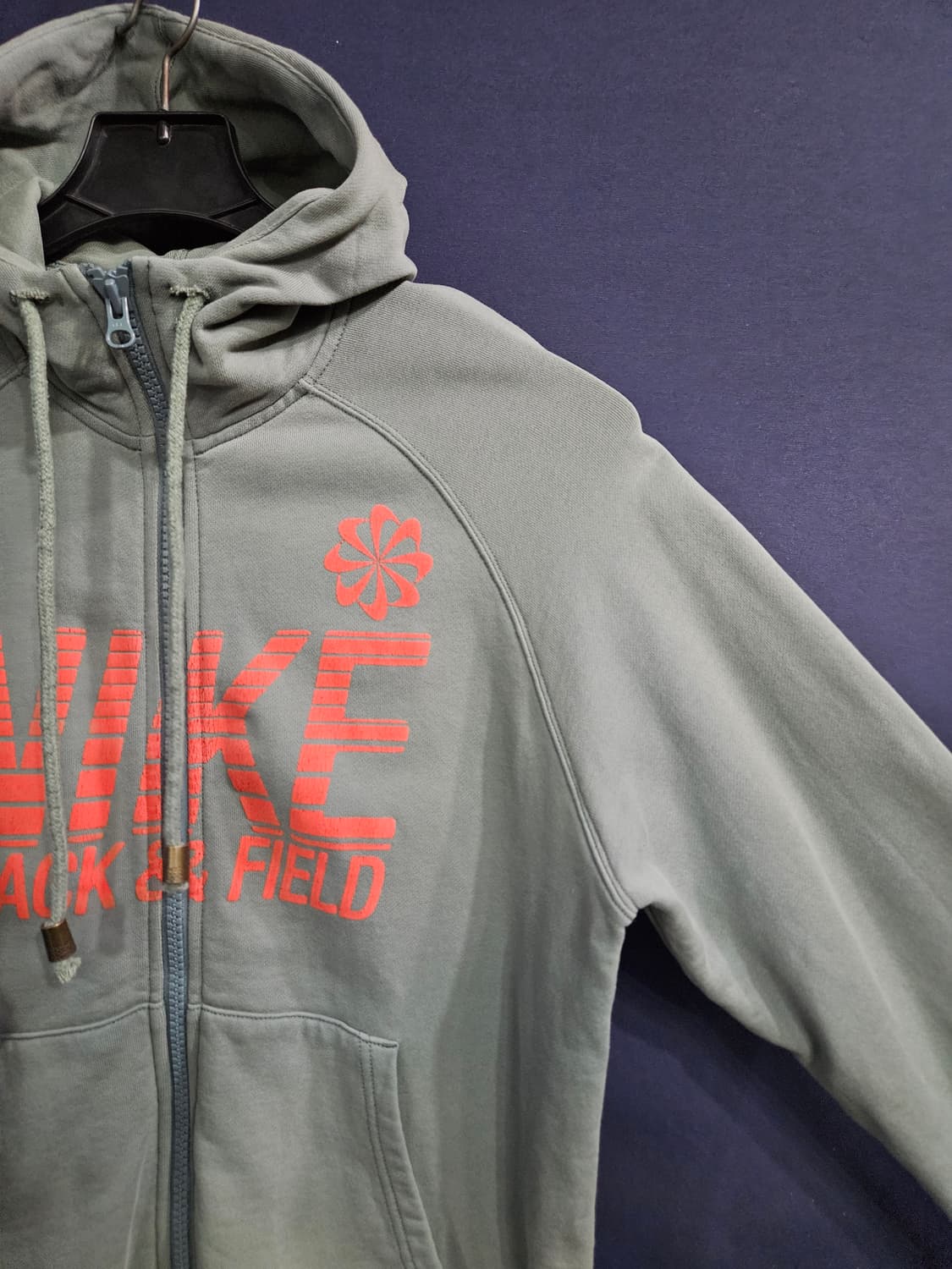 나이키 프린팅 라이트카키 남성 100 후드집업  상품이미지4