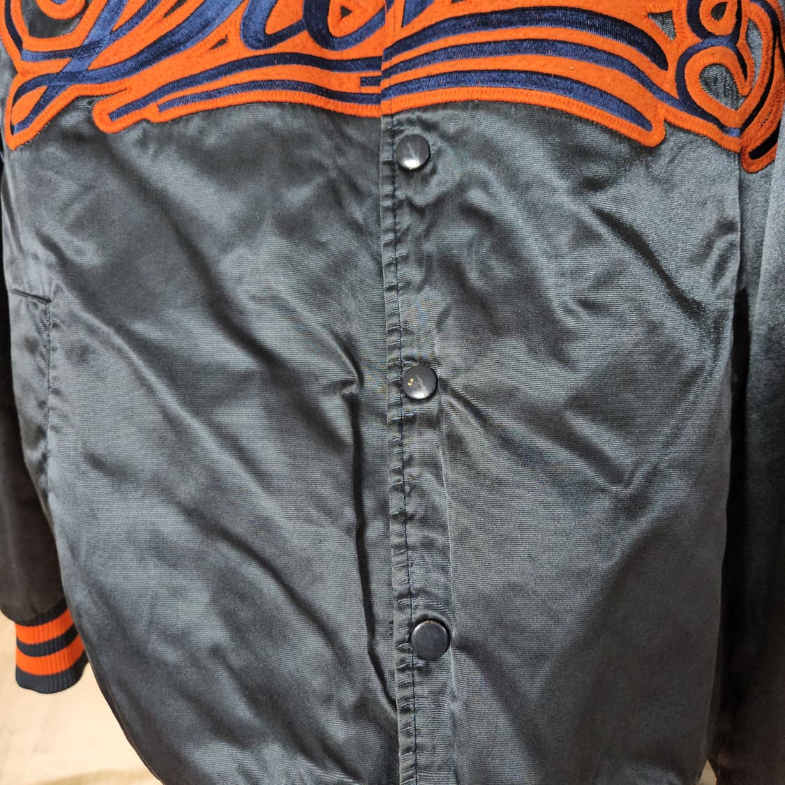 디키즈 새틴 바시티 자켓 L사이즈 상품이미지4