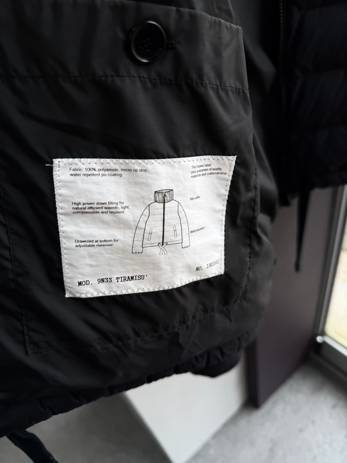 S/ 아스페시 하이넥 패딩 점퍼 상품이미지6