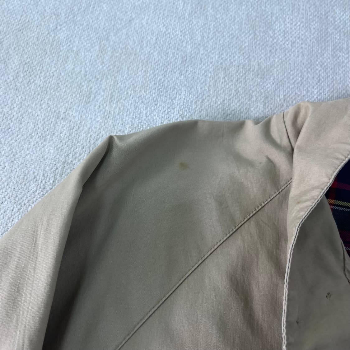 100 80s (일경물산)폴로랄프로렌 방패로고 블루종 자켓 상품이미지5