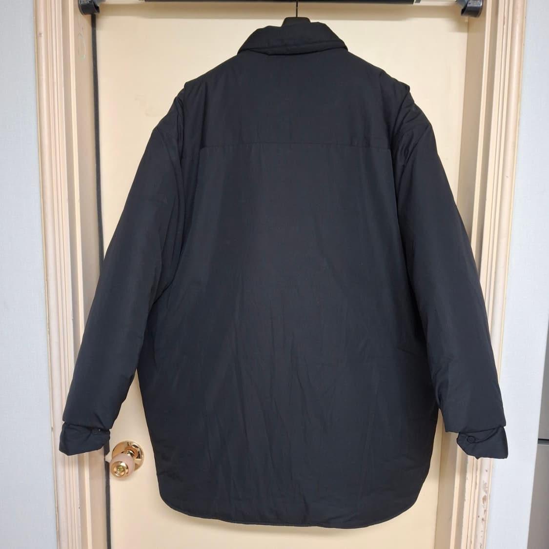 [L] 그라프페이퍼 x 헤드메이너 퍼피 셔츠 패딩셔츠 상품이미지9