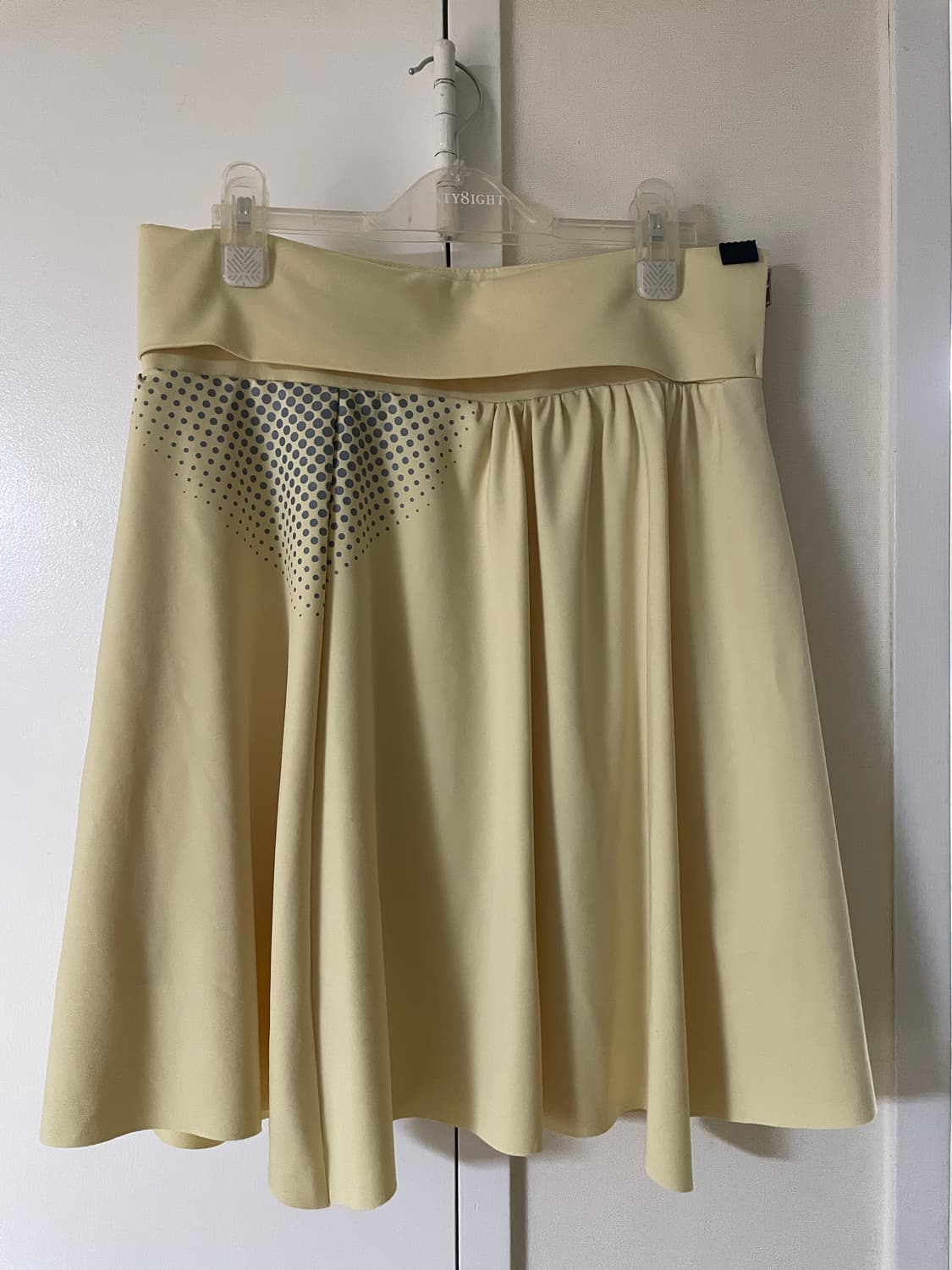 에옹쓰 도트 스포츠 미디 스커트 상품이미지2