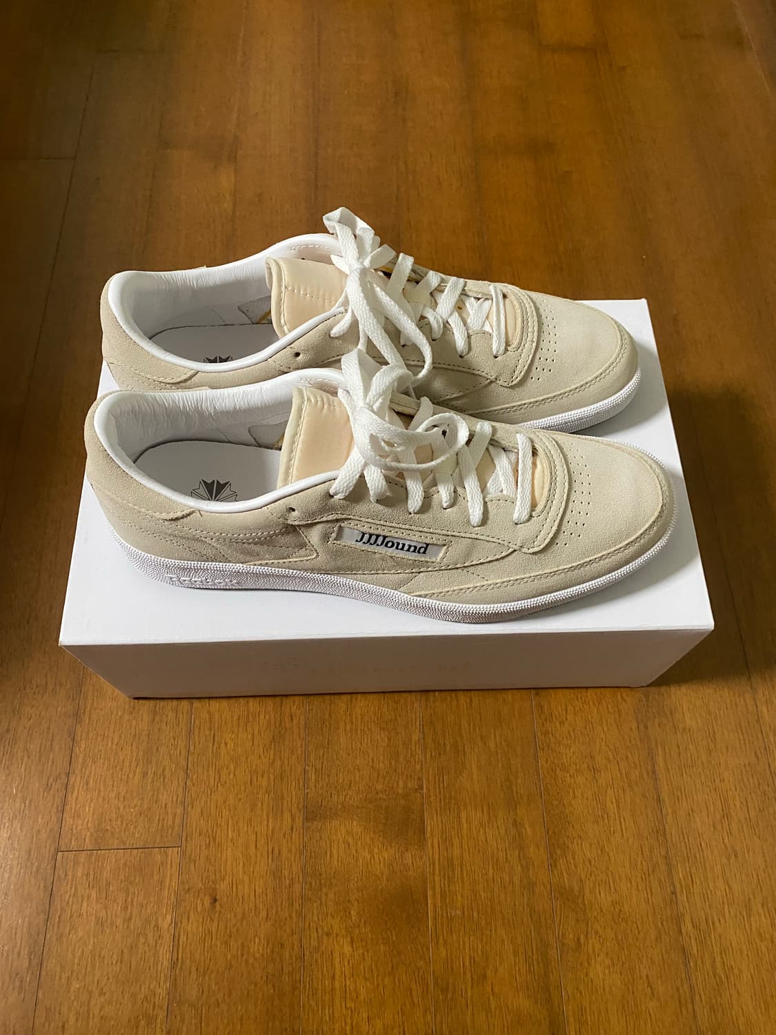 [280] 리복xJJJ자운드 클럽씨 85 스웨이드 코르크 화이트 상품이미지2