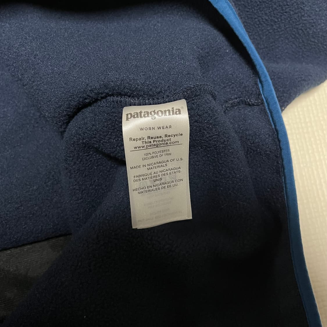 파타고니아 신칠라 네이비 블루 상품이미지4
