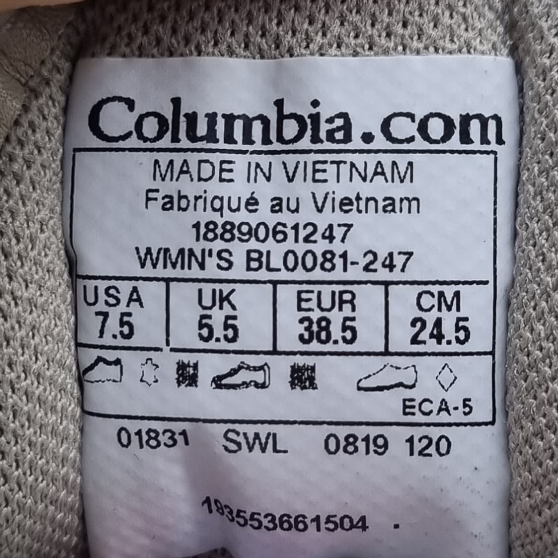 컬럼비아 시프트. 로우 트레킹화245 상품이미지6