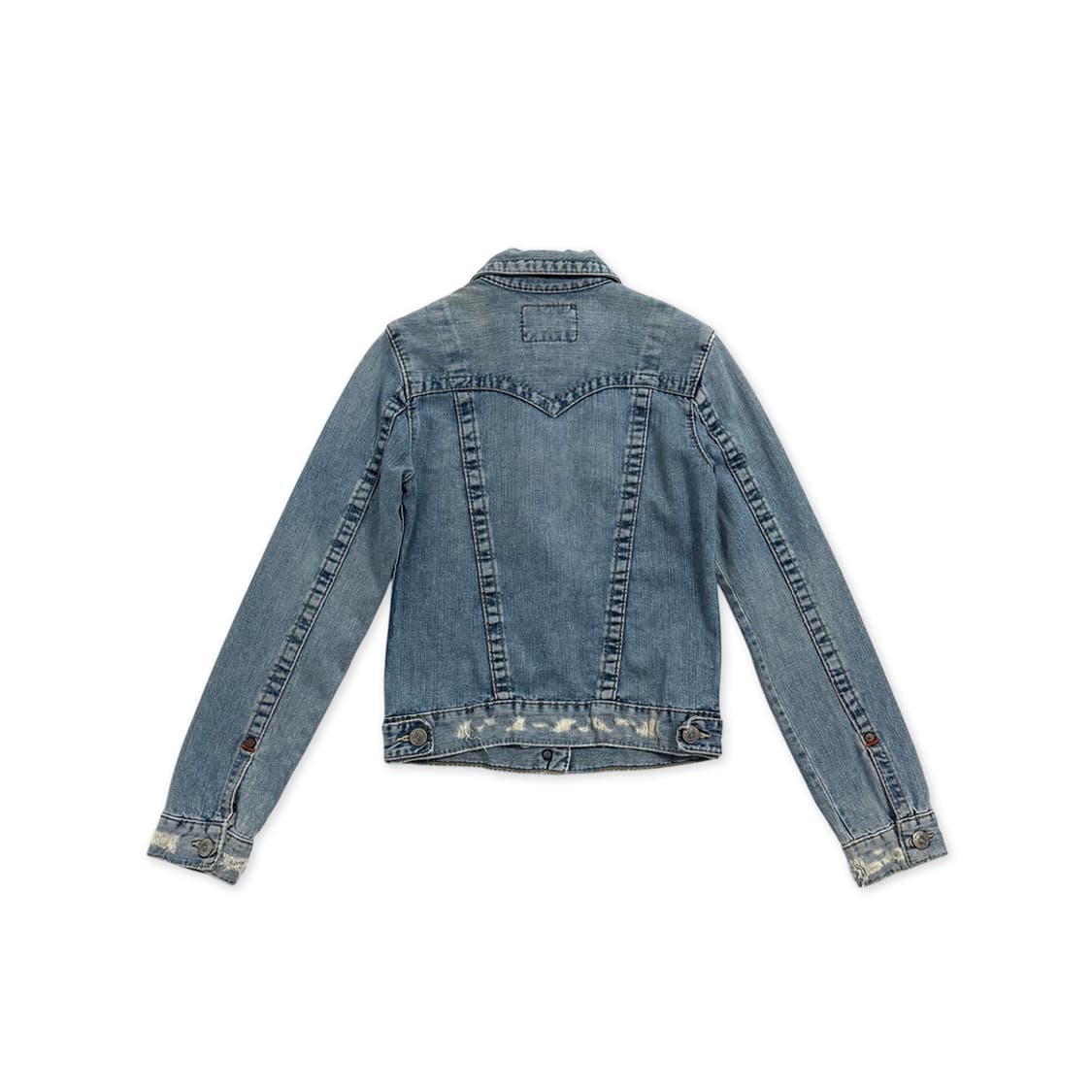 트루 릴리전 디스트레스드 데님 자켓 상품이미지2