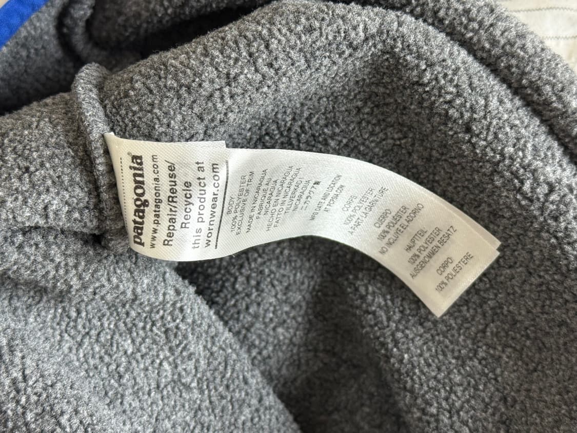 파타고니아 신칠라 니켈 그레이 상품이미지4