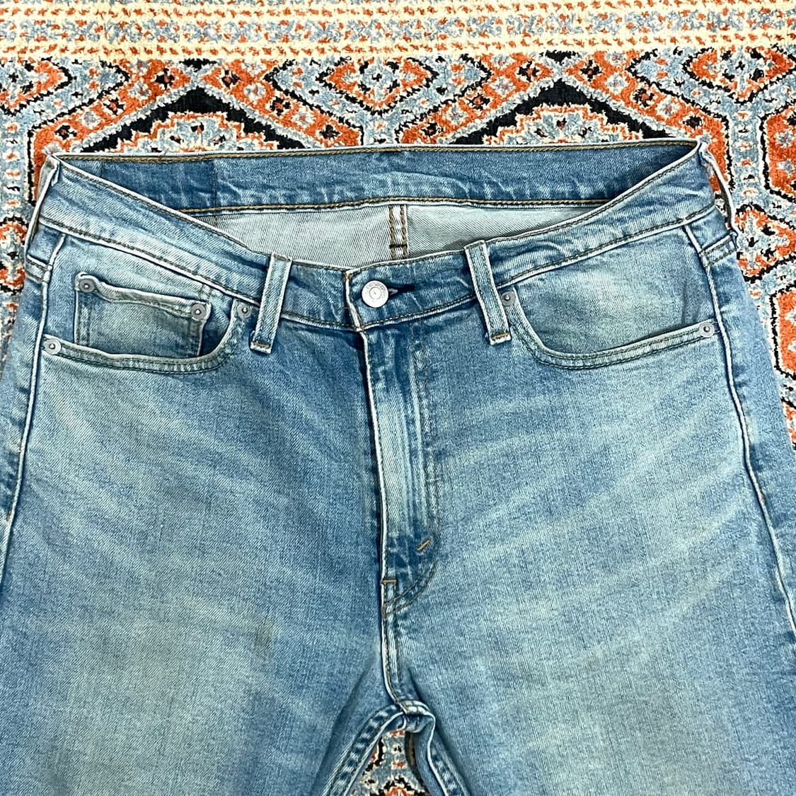 리바이스 513 중청 워싱 데님팬츠 허리 32 상품이미지4