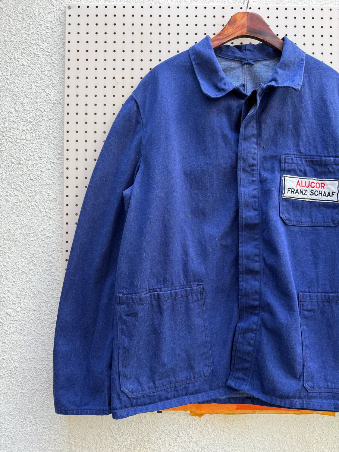 (DEADSTOCK)1970s GERMAN DENIM 데드스탁 워크자켓 상품이미지6