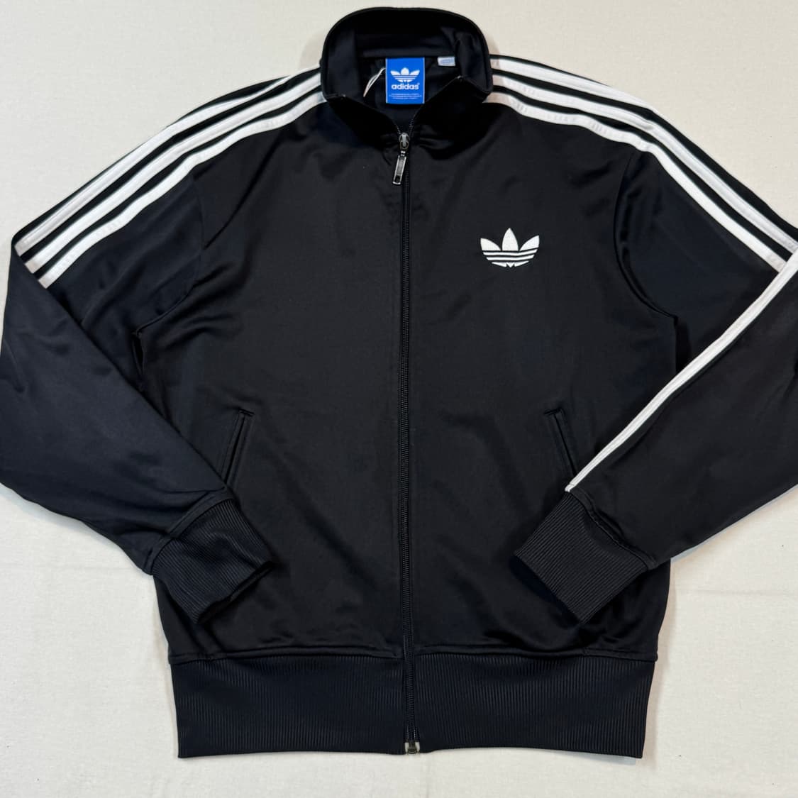 90) 아디다스 파이어버드 삼선 져지 트랙탑 집업 블랙 A91 상품이미지2