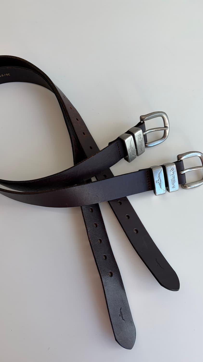 알엠윌리엄스 솔리드 레더 벨트 상품이미지6