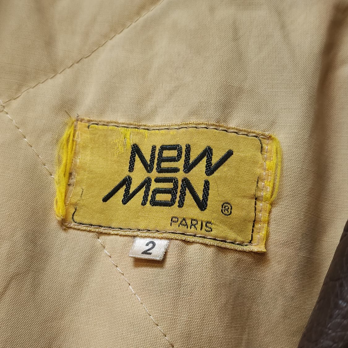 80s 빈티지 가죽자켓 a2 레더자켓 프렌치 레더 플라이트 자켓 M 상품이미지4