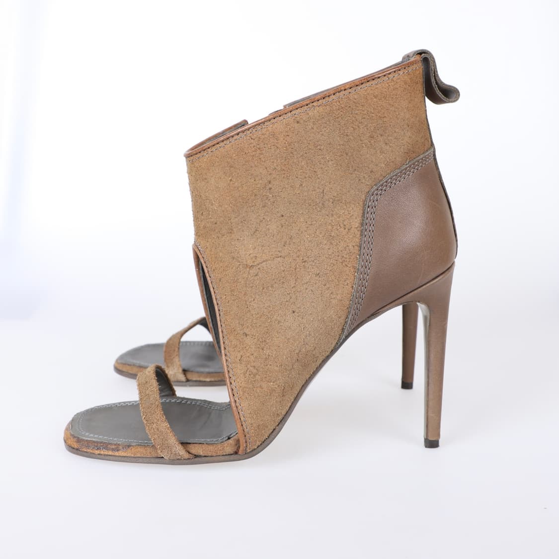 38 / Rick Owens 릭오웬스 더스트 스웨이드 하이힐 상품이미지3