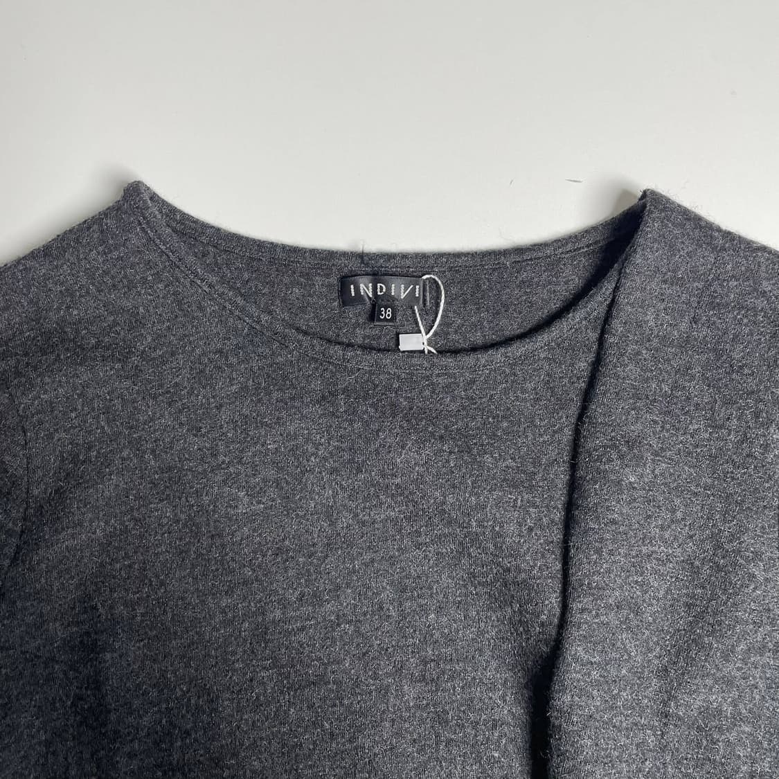 invidi 패치워크 울 100 니트 상품이미지6