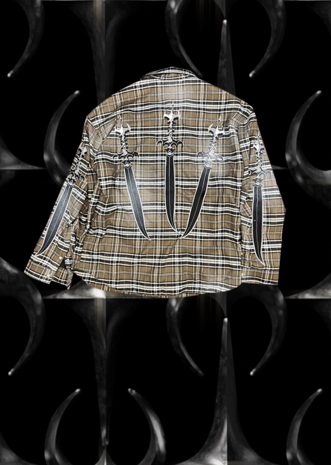 떠그클럽 아랍 소드 플란넬 셔츠 -2size- 미착용 새상품 상품이미지3