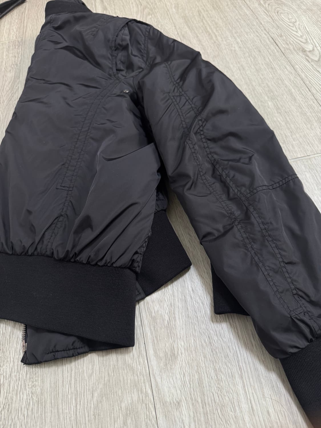 닐바렛 더블 레이어드 봄버 상품이미지8