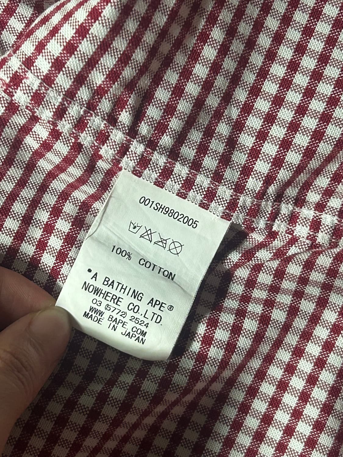 베이프 셔츠 상품이미지5