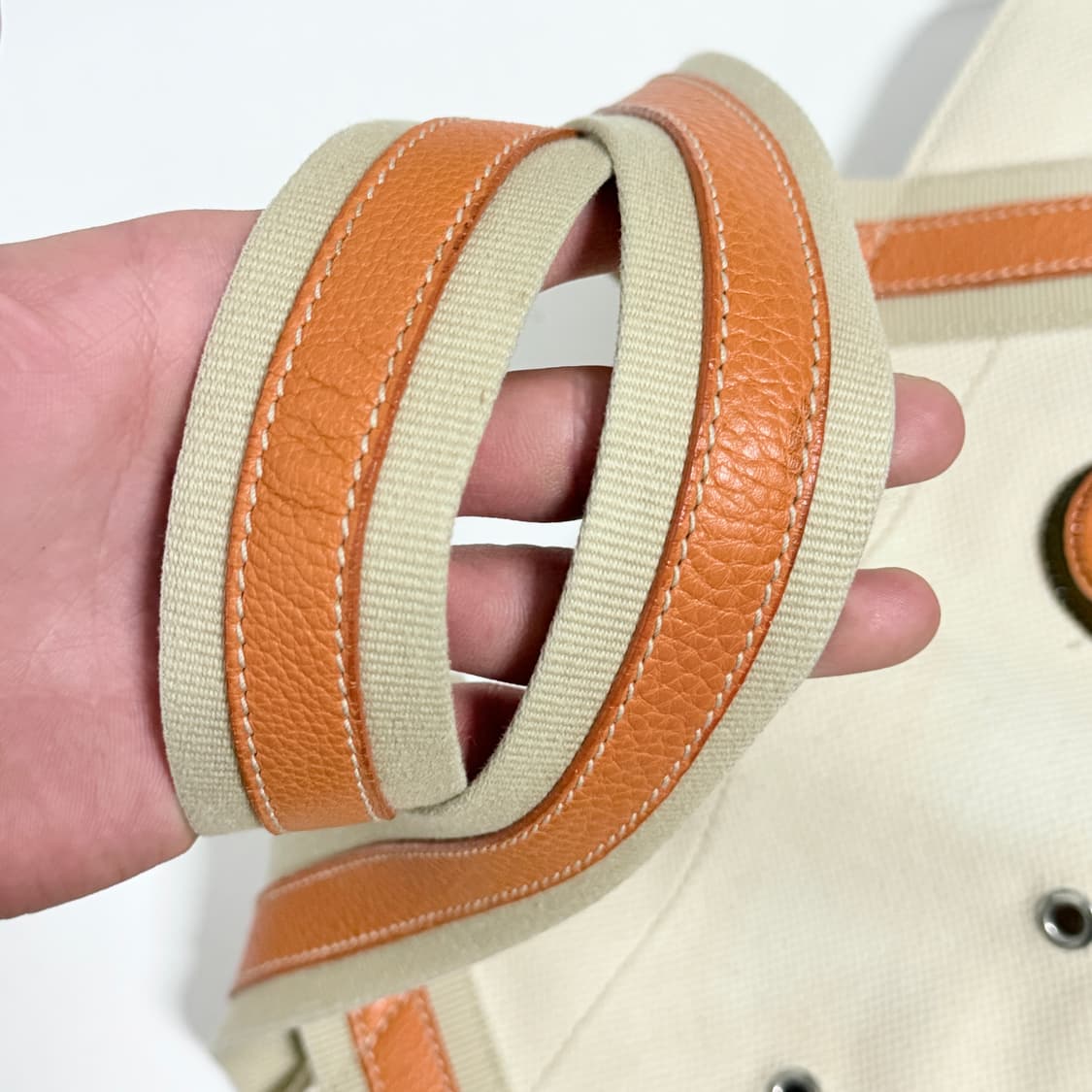 프라다 Sea Life 카나파 캔버스 빅 토트백 상품이미지8